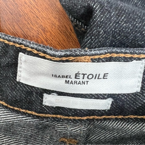 Isabel Marant Etoile belden jeans Dark Wash Size 36 US 4 - Picture 5 of 8